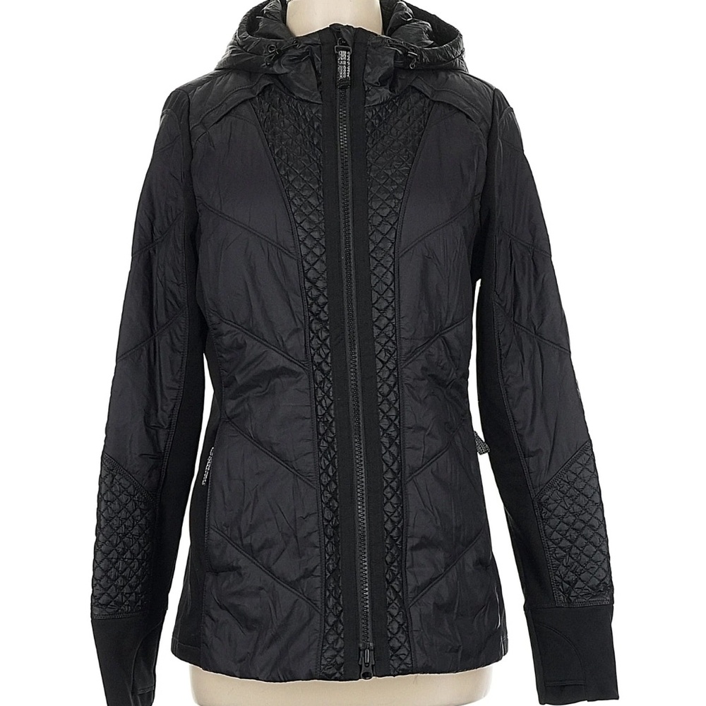 Athleta Rock Ridge Black Quilted Jacket